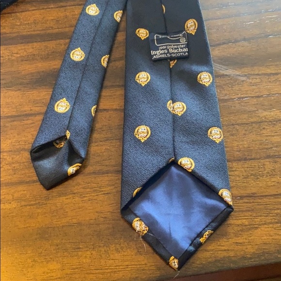 Ingles Buchan Navy Tie - Picture 2 of 5